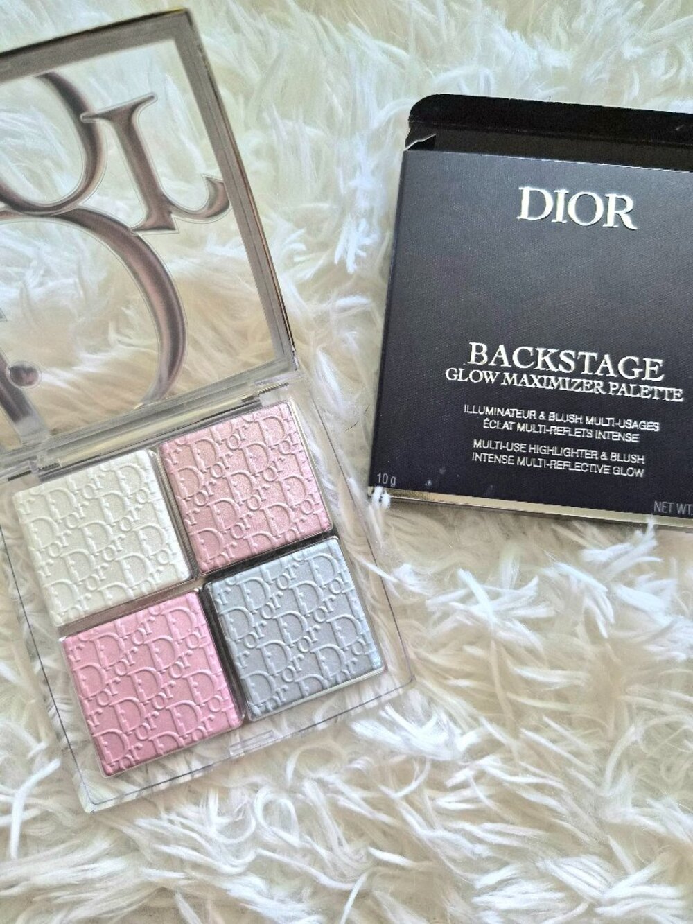 Authentic ✅️ Dior Glow Maximizer Palette- Frosted Opal